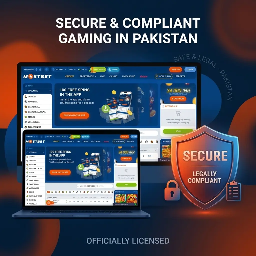 Mostbet safety and legality for Pakistani players with Curacao licence, SSL encryption, and responsible gaming tools